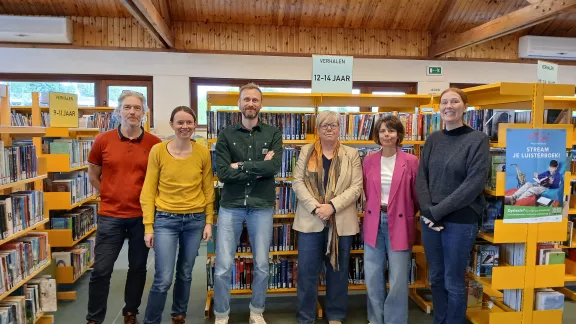 groepsfoto bibliothecarissen