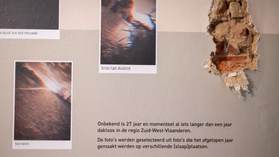 muur uit de tentoonstelling ABRI