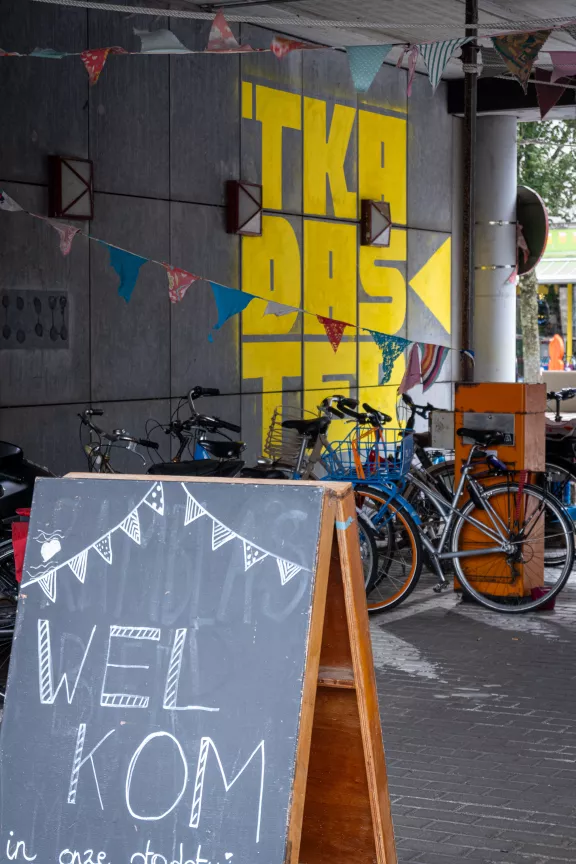 ingang van het 't Kadaster